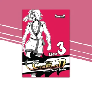 Cover of CracklanD Manga Slice 3 from Source?, illustrated by Abrar Zahin, Bangladeshi manga.