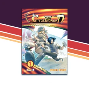 Cover of CracklanD Manga Volume 1 from Source?, illustrated by Abrar Zahin, Bangladeshi manga.