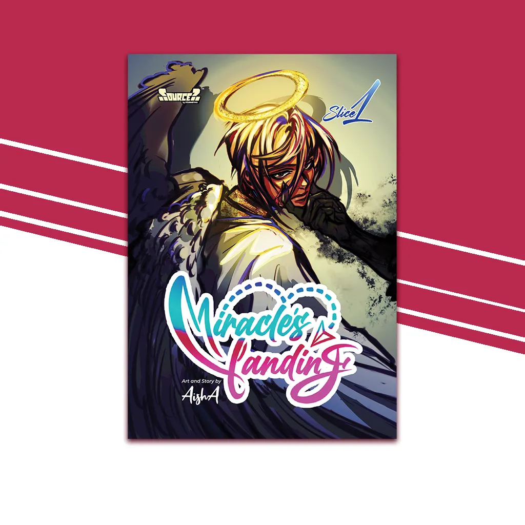 Miracles-Landing-Manga-Slice-1 Cover of Miracle's Landing Manga Slice 1 from Source?, illustrated by AishA, Bangladeshi manga.