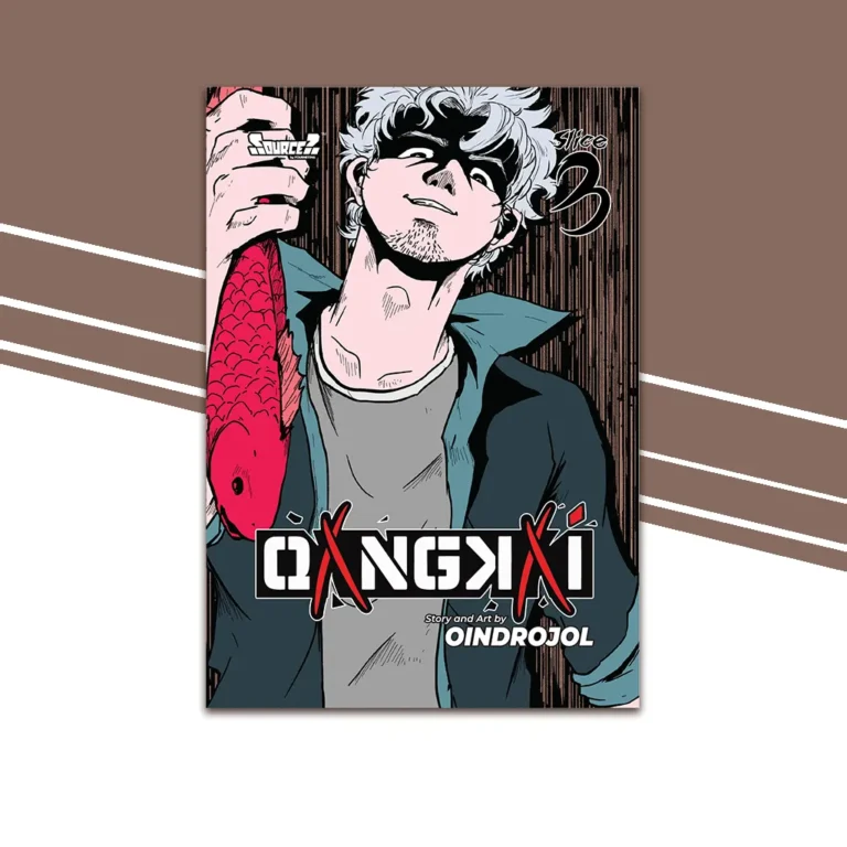 Cover of Qangkai Manga Slice 3 from Source?, illustrated by Oindrojol, Bangladeshi manga.