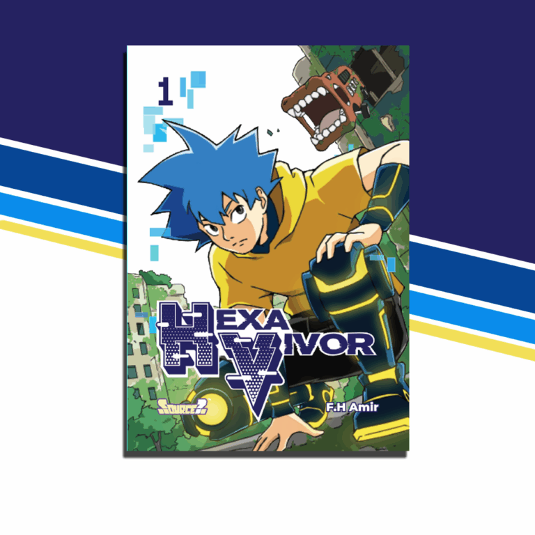 Cover of HexaVivor Manga Volume 1 from Source?, illustrated by F.H. Amir, Bangladeshi manga.
